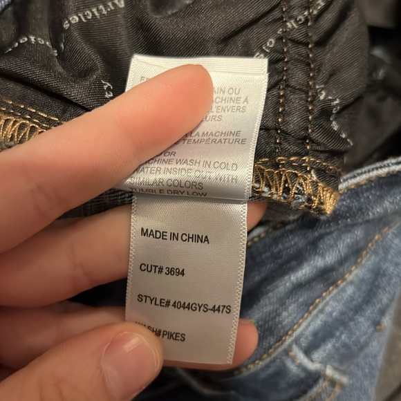 NWOT WOMENS ARTICLES OF SOCIETY JEANS SIZE 27 - Picture 7 of 8